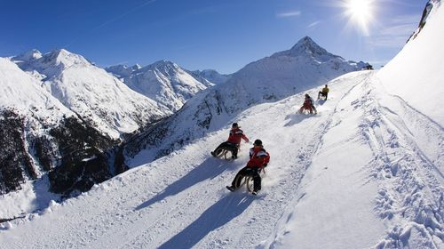 Rodeln in Sölden