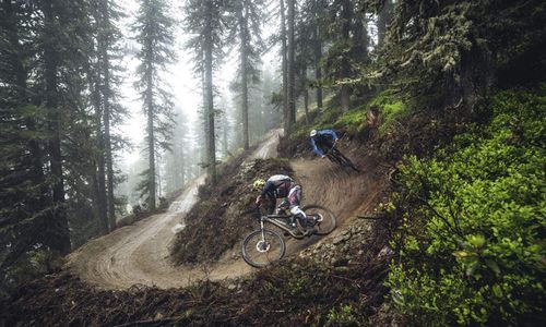 Biken in Sölden