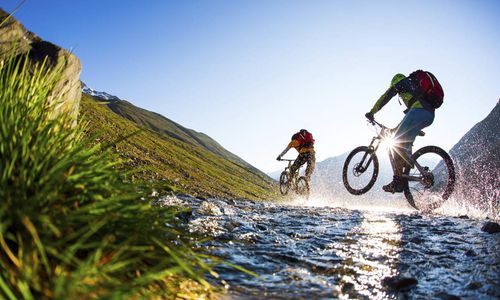 Biken in Sölden