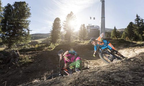 Biken in Sölden