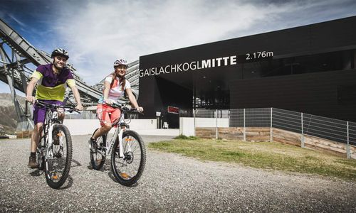 Biken in Sölden